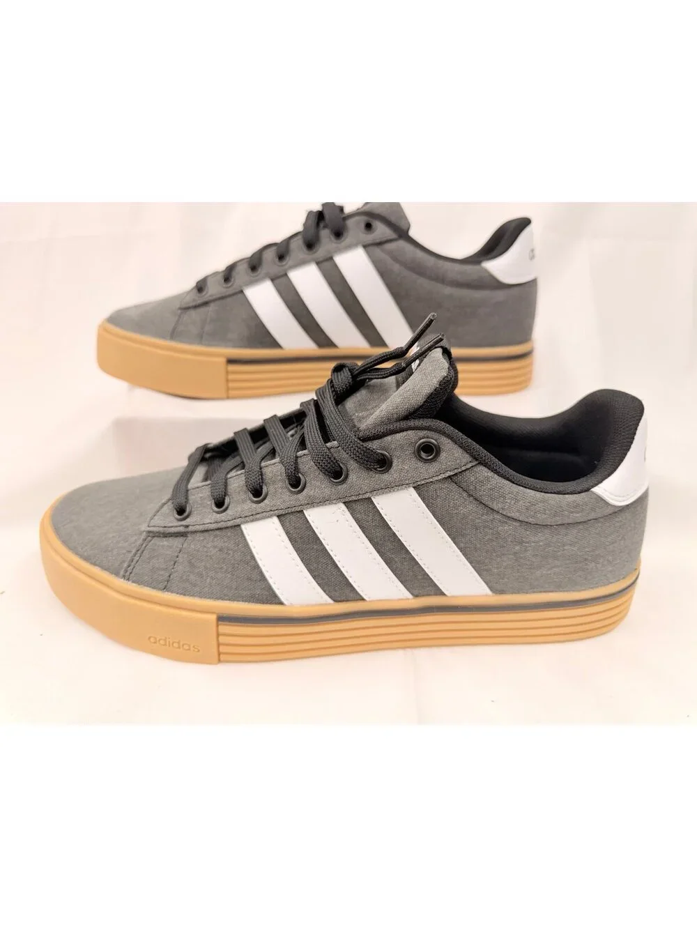 Adidas Daily 4.0 Black White Gym Bottom Skateboard Shoes IF4492 Men's Size 10